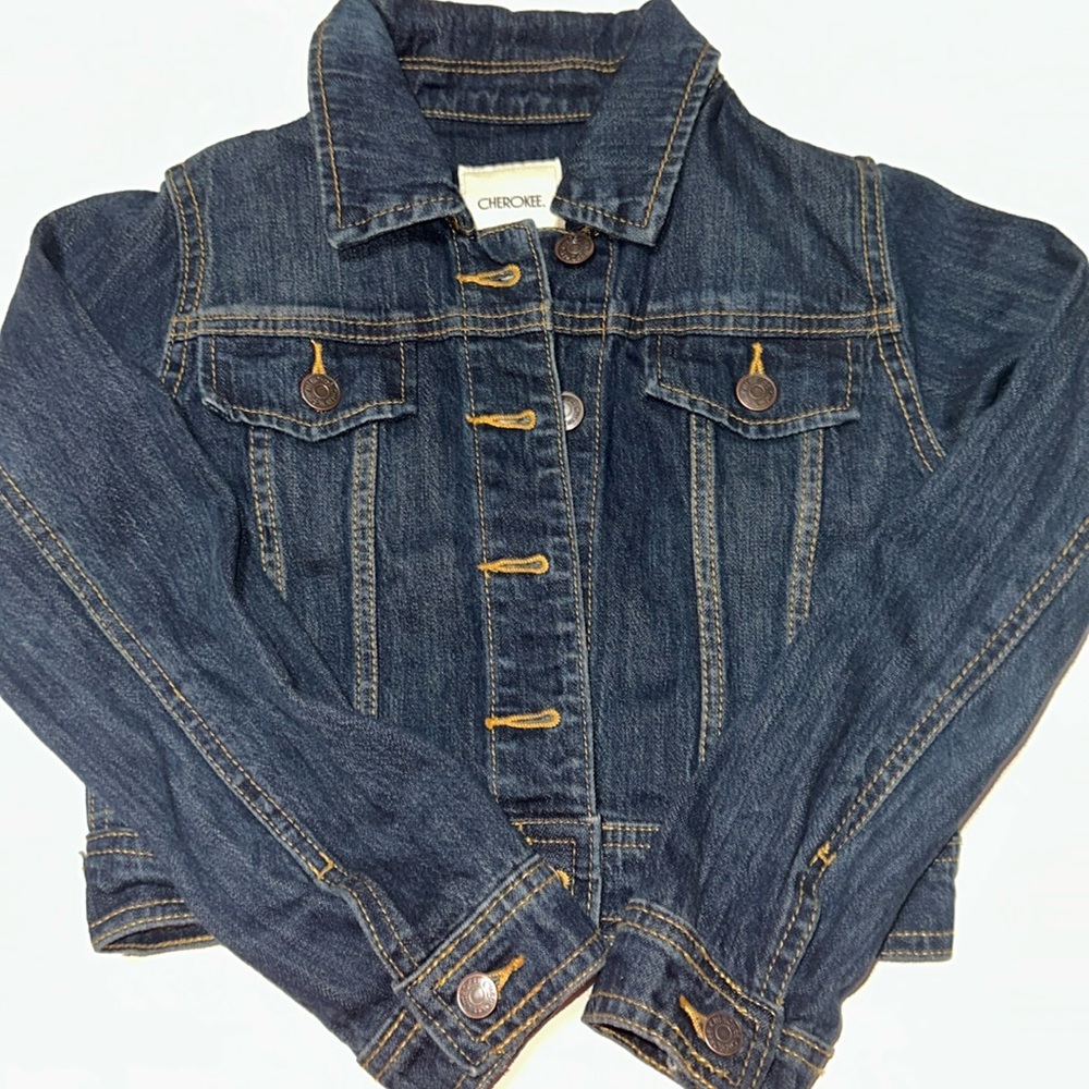 Cherokee Jean denim jacket - EUC - dark denim